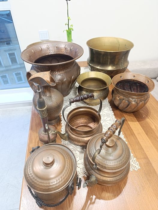 Мідний посуд одним лотом