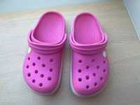 Crocs Iconic Comfort Pink kapcie dziecięce (12)