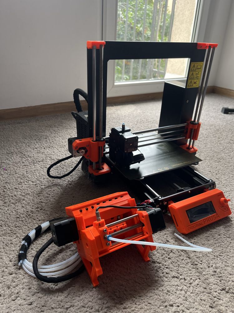 Oryginal prusa mk3 +MMU system (ams system )