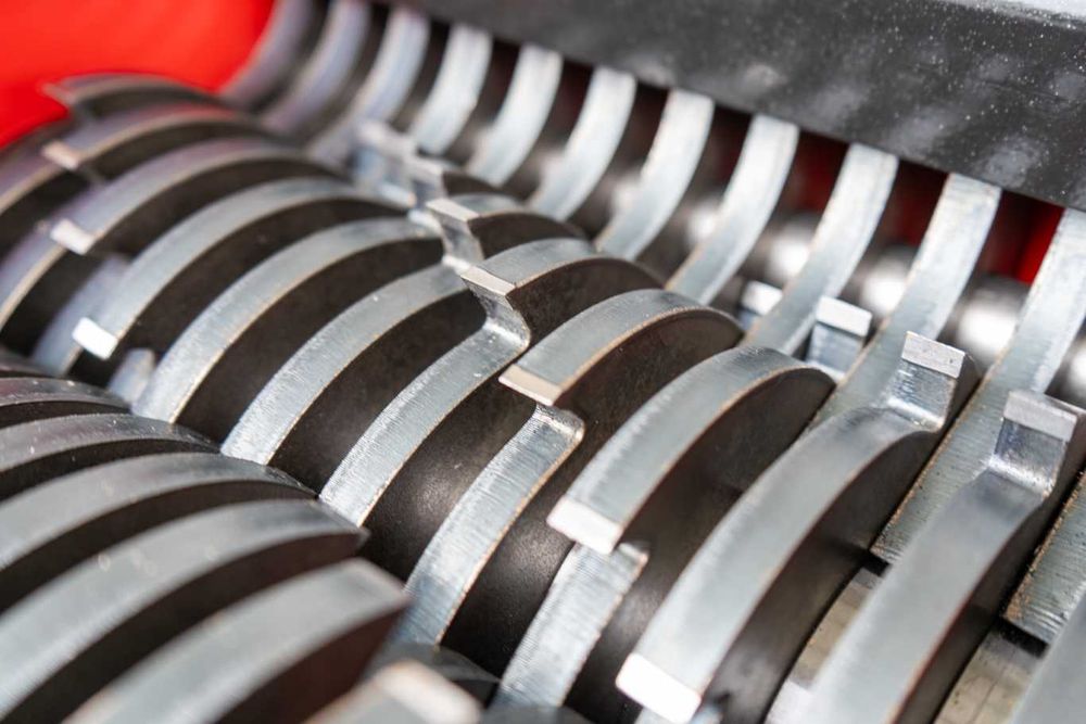 mechanizm niszczarka shredder REMET SR-300 == rozdrabniacz MŁYN