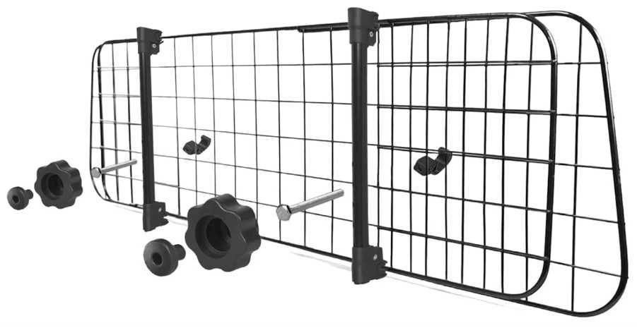 Nobleza Bariera samochodowa dla psa stalowa 96-145x30 cm regulowana