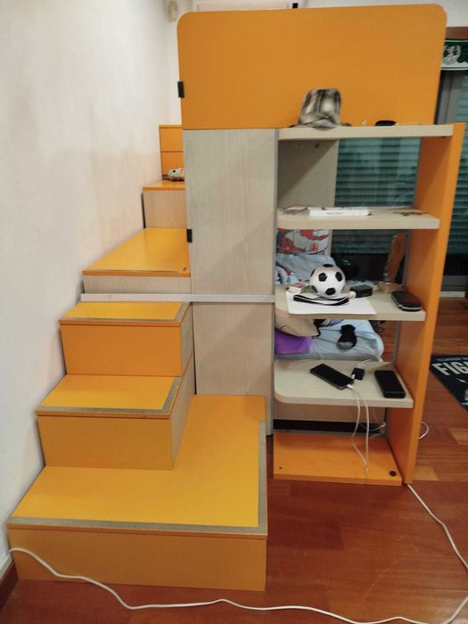 Beliche robusto e moderno "Ganha espaço e estilo no teu Quarto"