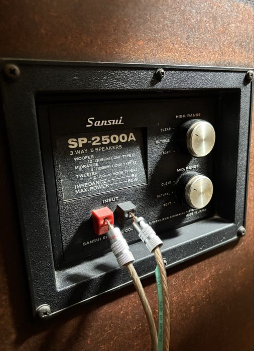 Kolumny Sansui SP2500A + podstawki stan BDB!