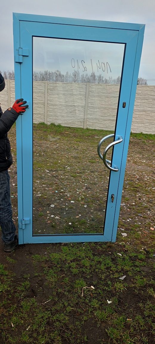Drzwi aluminiowe używane z Niemiec super stan dostawa gratis cały Kraj