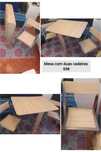 Conjunto de mesa e duas cadeiras