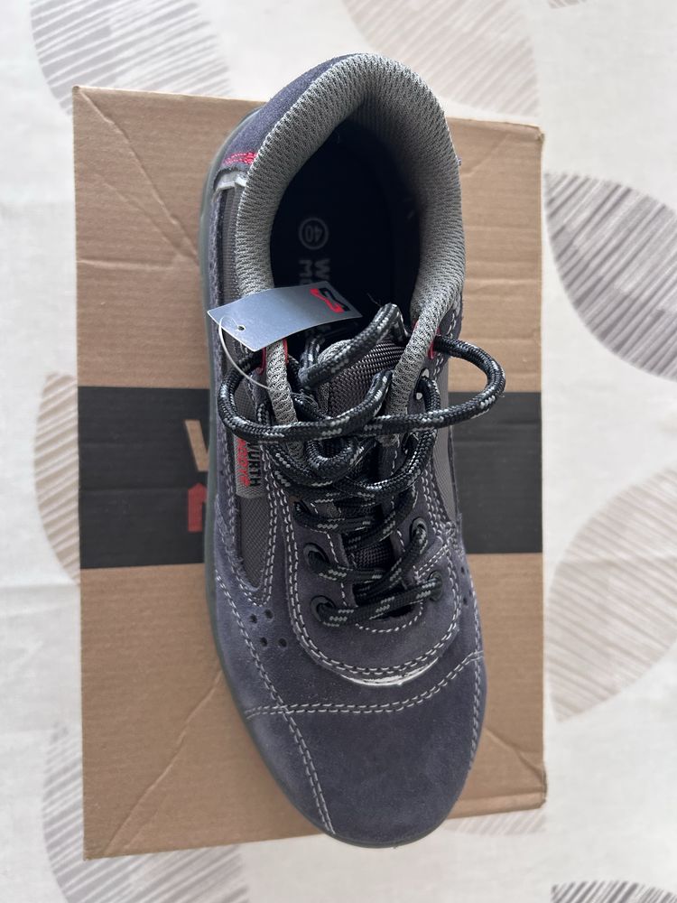 Sapatos de segurança GRUS S1P Cinzento-escuro Würth Modyf N°40