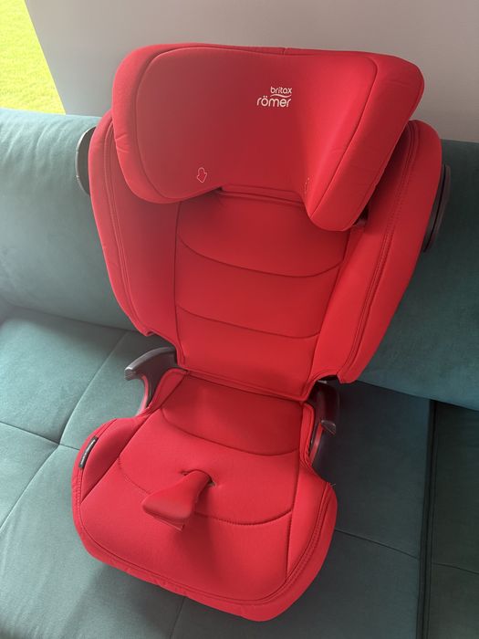 Fotelik Britax Romer Kidfix III M Fire Red 15-36kg Jak Nowy Czerwony