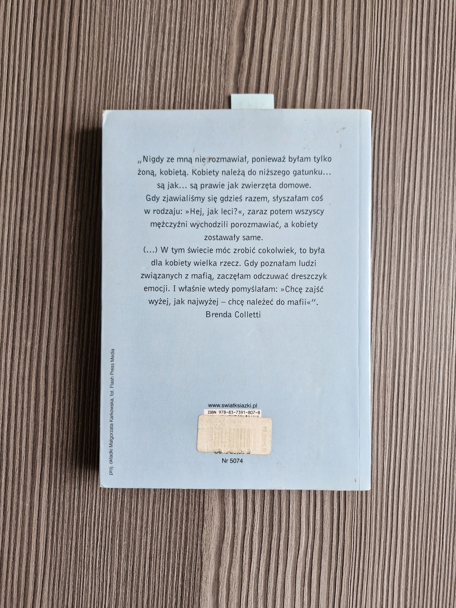 8475. "Świat kobiet mafii" Clare Longrigg