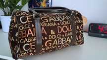 Dolce&Gabbana kuferek damski,torebka do ręki