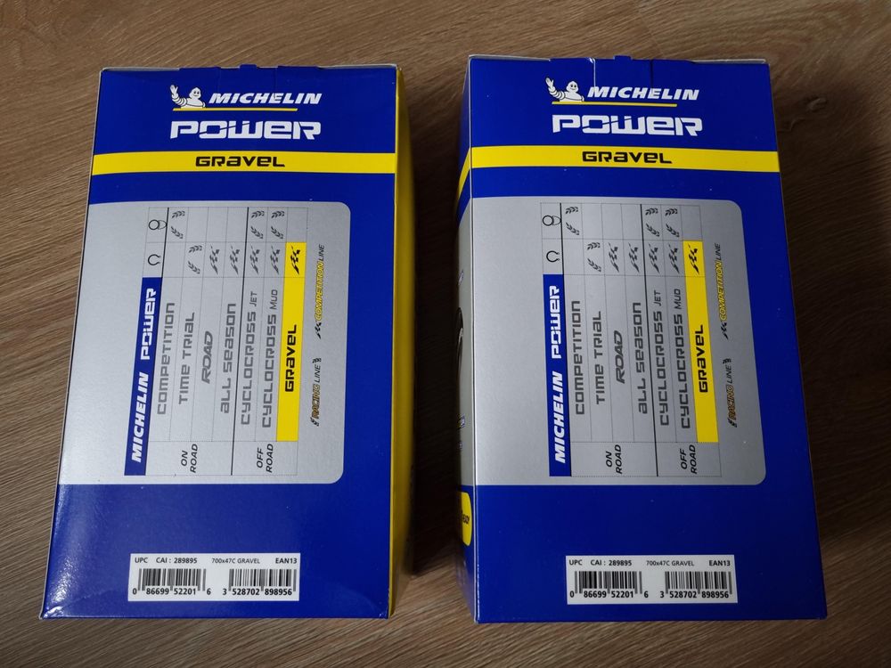 2 Opony Michelin Power Gravel 700x47c 47-622 opona