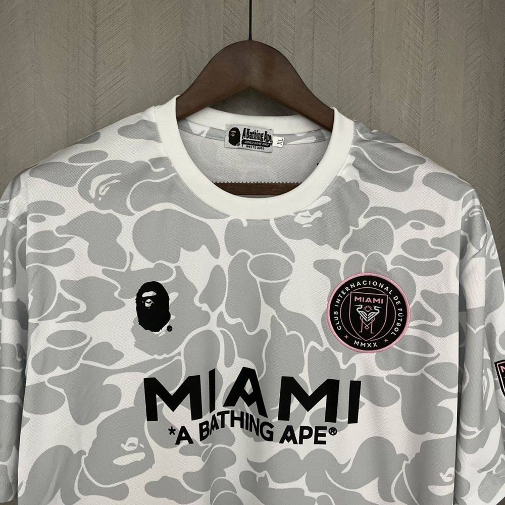 Футболка Bape x Miami, футболка бейп майом