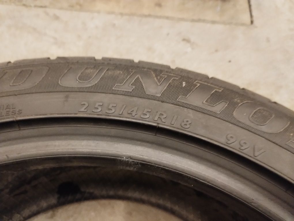 1szt opona Dunlop 255/45/18 SpSport01