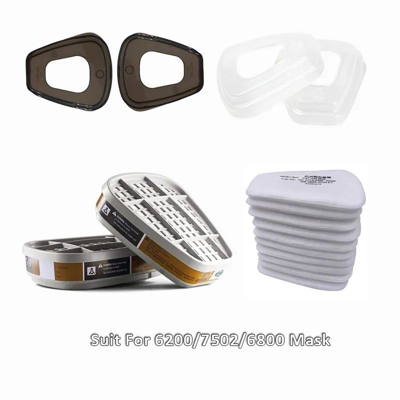 ЗМ Фильтр угольный 3М пылевой, предфильтр, комплект, маска, респиратор