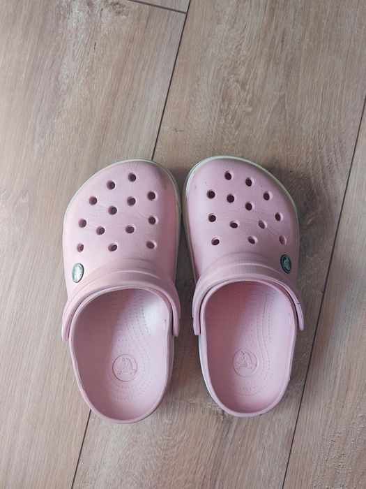 klapki crocs różowe dziecięce