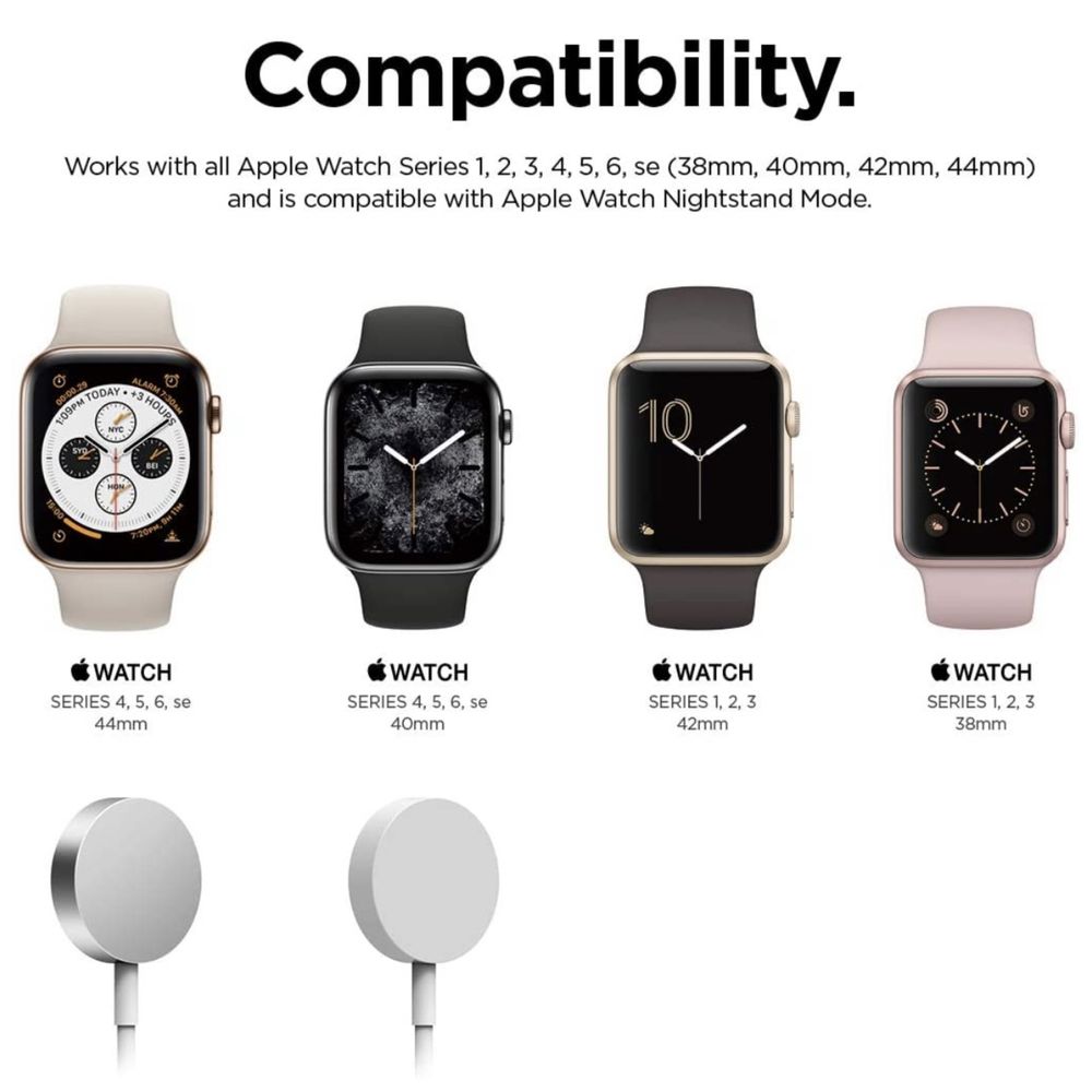 Suporte para carregador de Apple Watch inspirada no 1° iMac da Apple