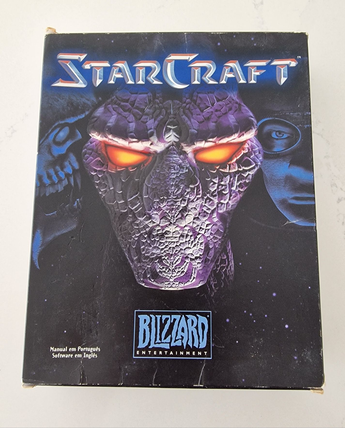 Starcraft jogo PC antigo Big Box