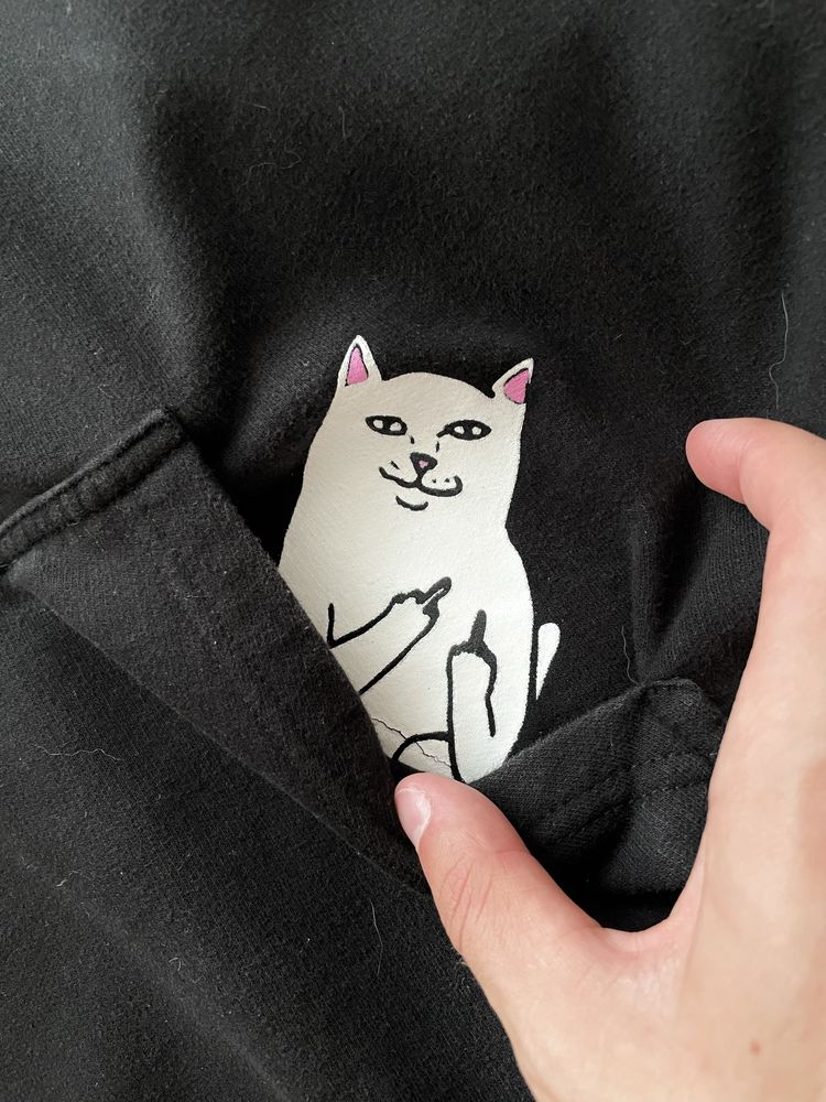 Худі RipNdip з принтом на рукаві