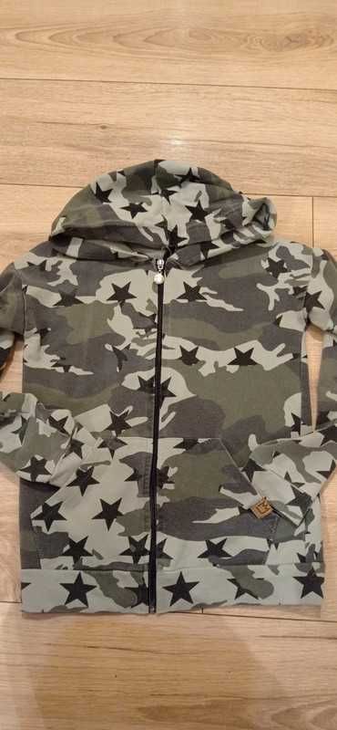 Bluza rozpinana moro Mimi 128/134/140 chłopiec