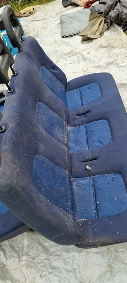 Komplet foteli fiat Ducato 2004 rok