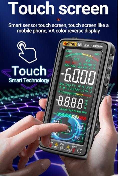 Мультиметр цифровий ANENG 683 Pro Новий