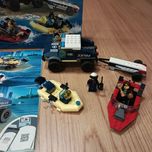Klocki LEGO 60272 CITY Transport łodzi policji specjalnej