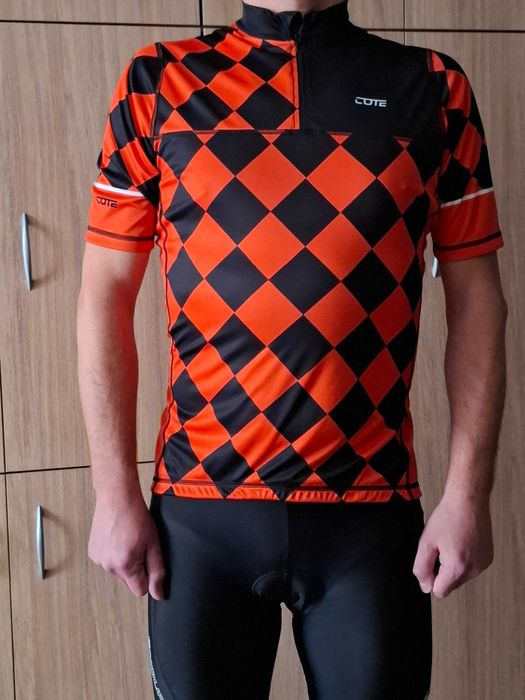 Męska koszulka rowerowa rozm, L firmy Cote model RUDZIK