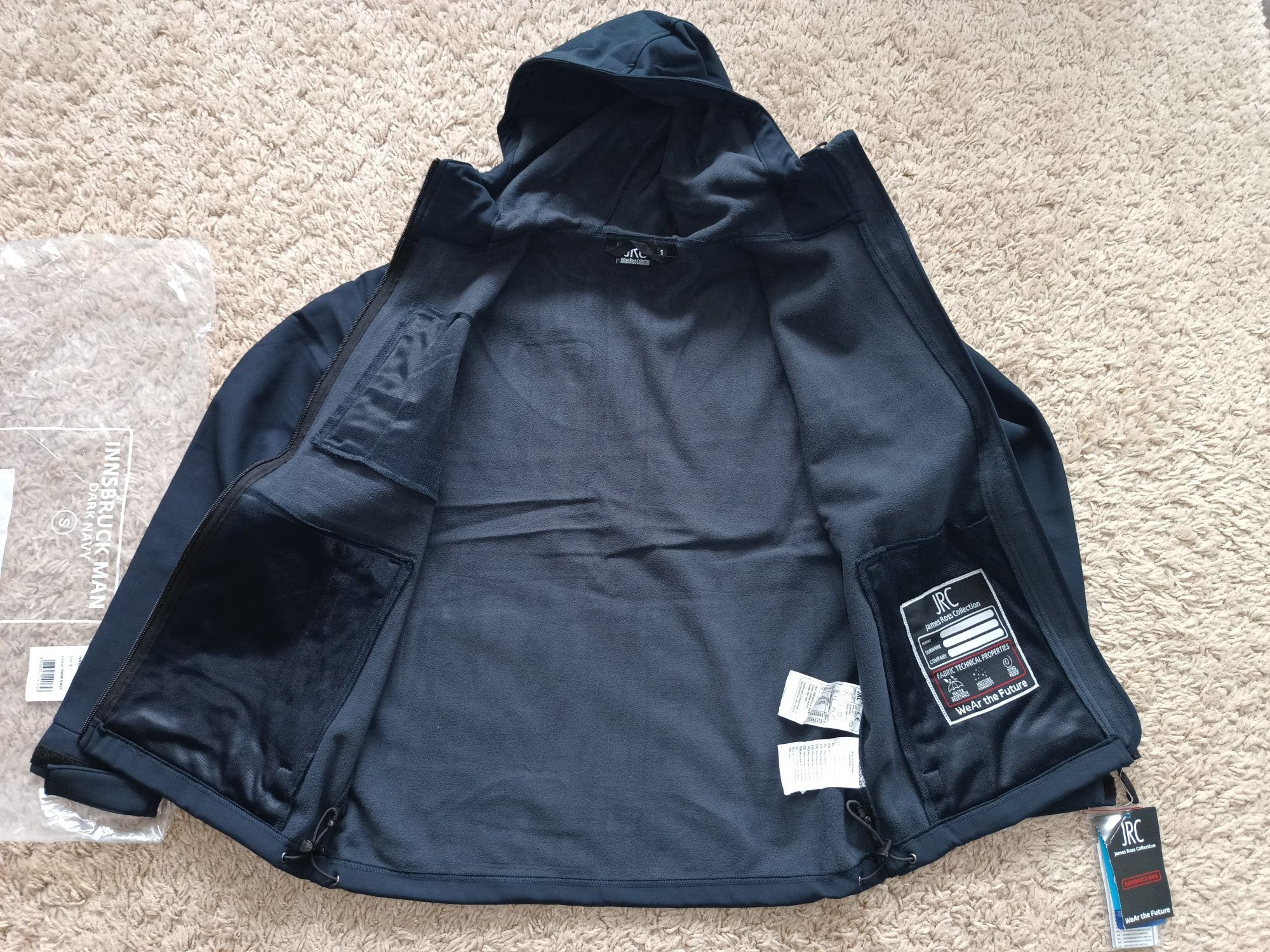 Nowy Softshell Kurtka Italy Innsbruck Man rozmiar S Dark Navy Poznań