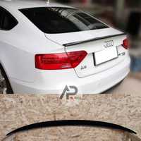 Audi A5 B8 Sportback Aileron Spoiler Mala RS Preto brilhante
