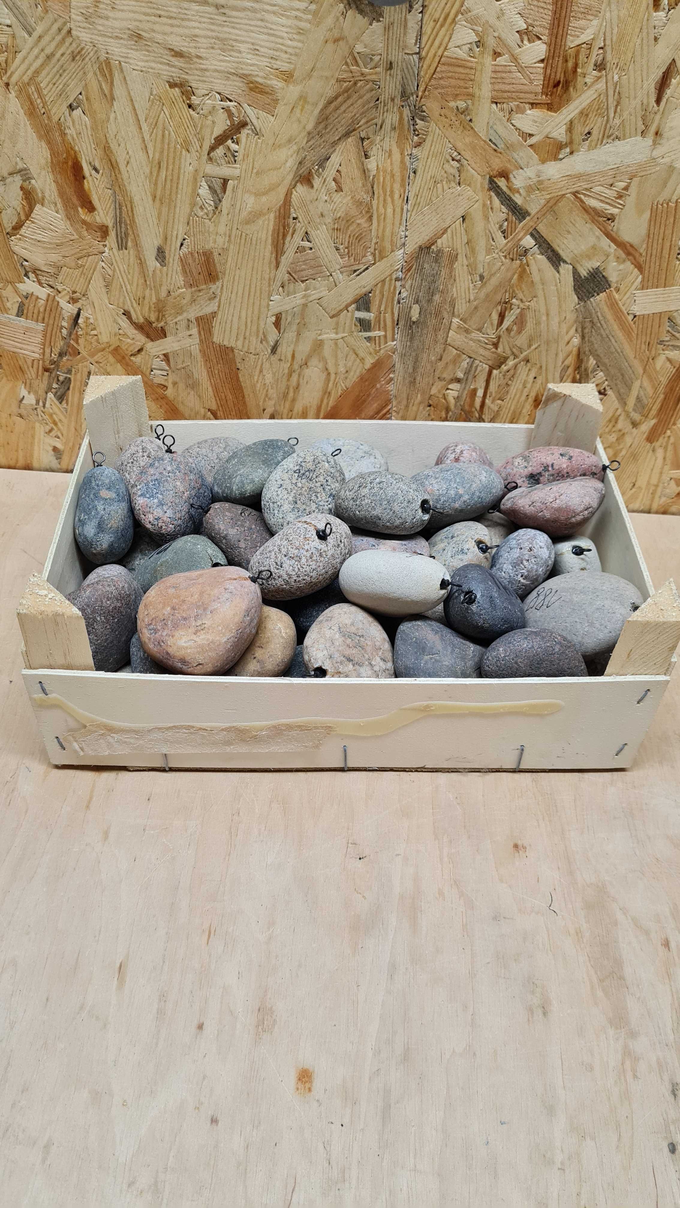 Ciężarek wędkarski, karpiowy, kamień naturalny