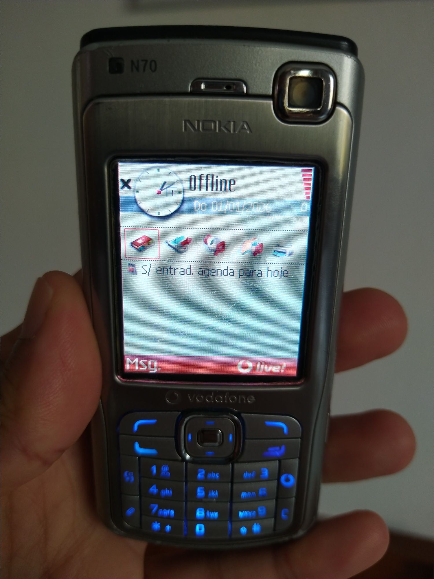 Telemóvel Nokia N70 Usado