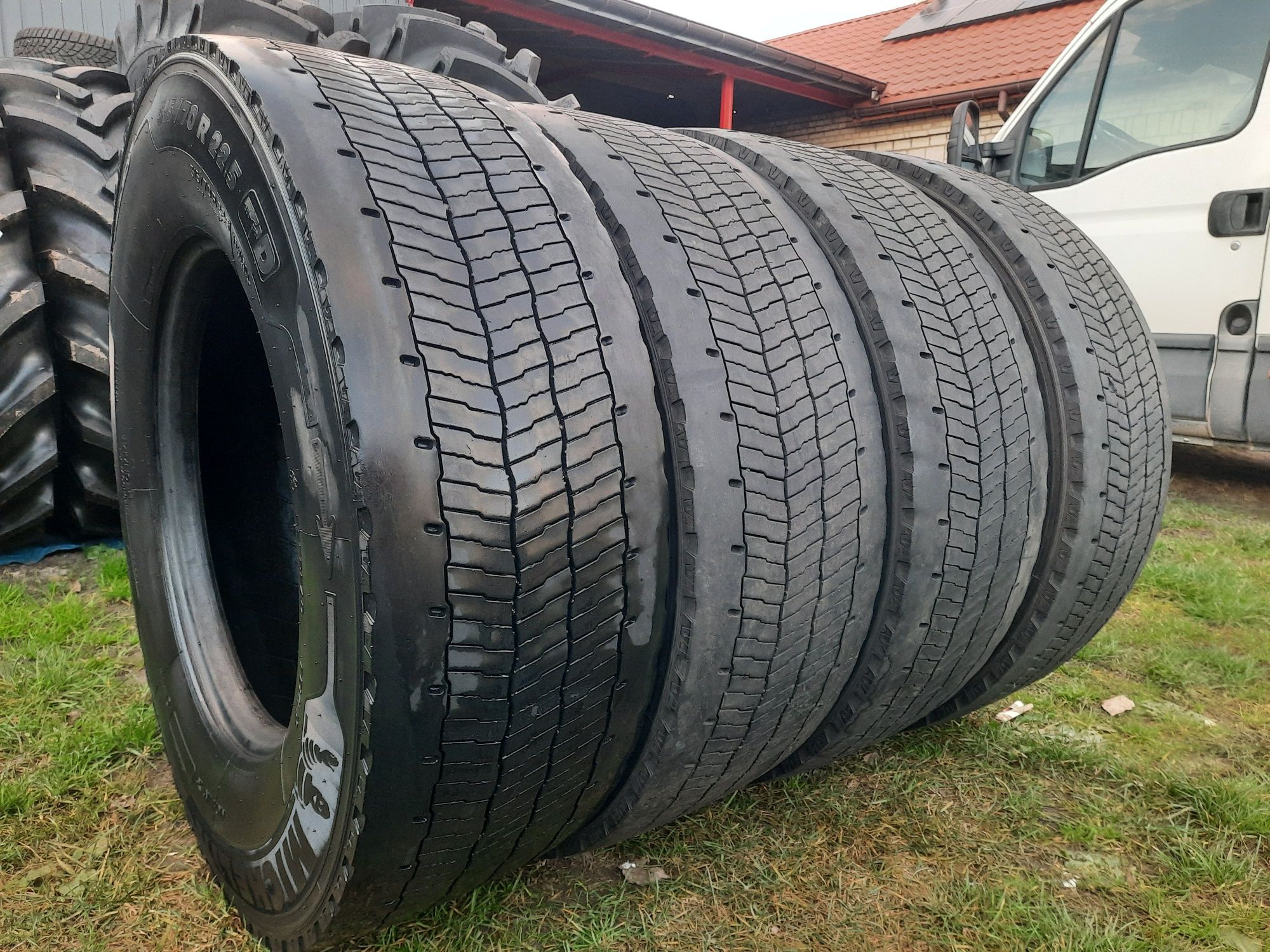 4 opony 315/70 R22.5 Michelin x multi  napęd 10mm