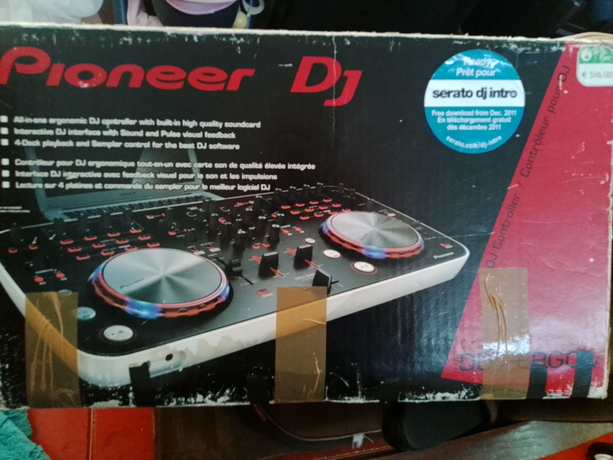 Pioneer ddj ergo-v
Controladora