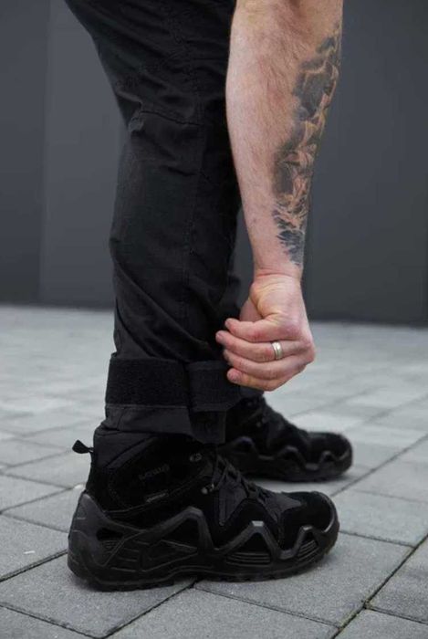 Армійські тактичні чорні штани Кайман військові штани чорні kayman