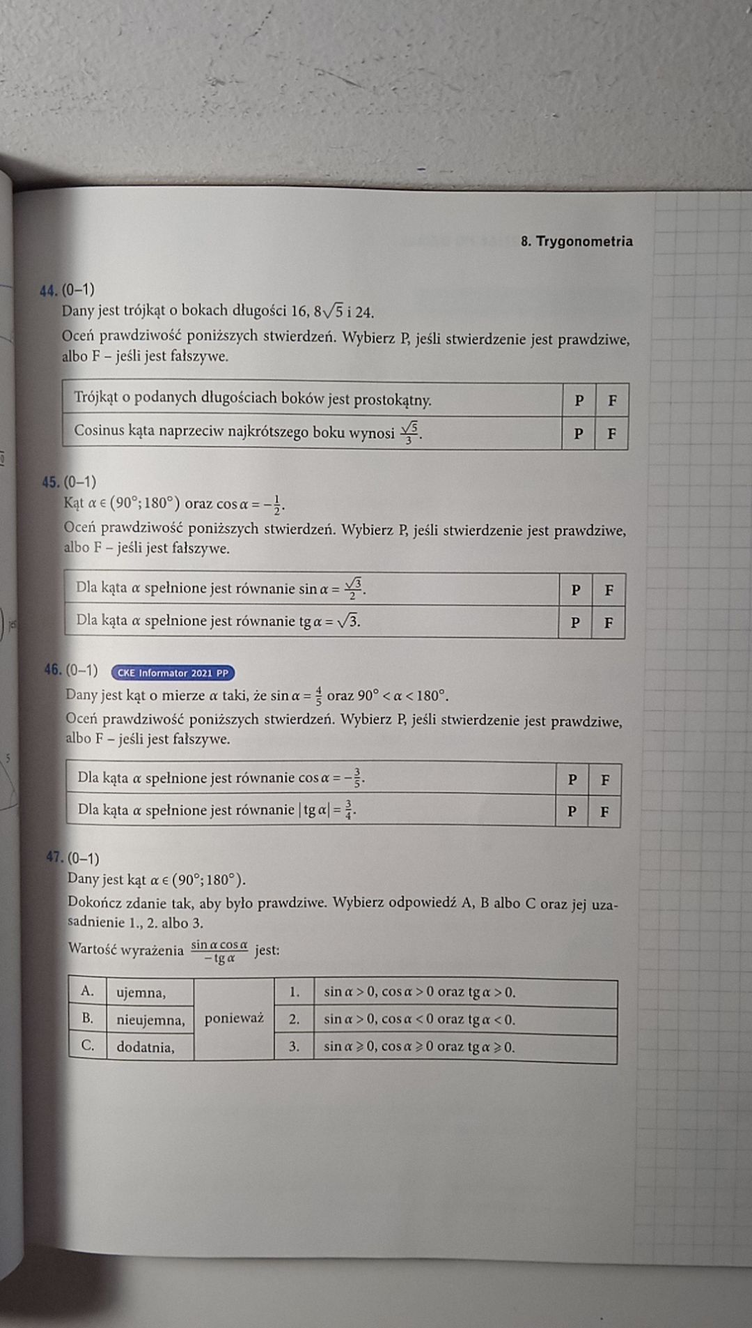 Zbiór zadań maturalnych matematyka podstawowa nowa era