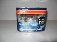 Автомобильная лампа Osram 64150NBP Night Breaker Plus H1 55W 12 V