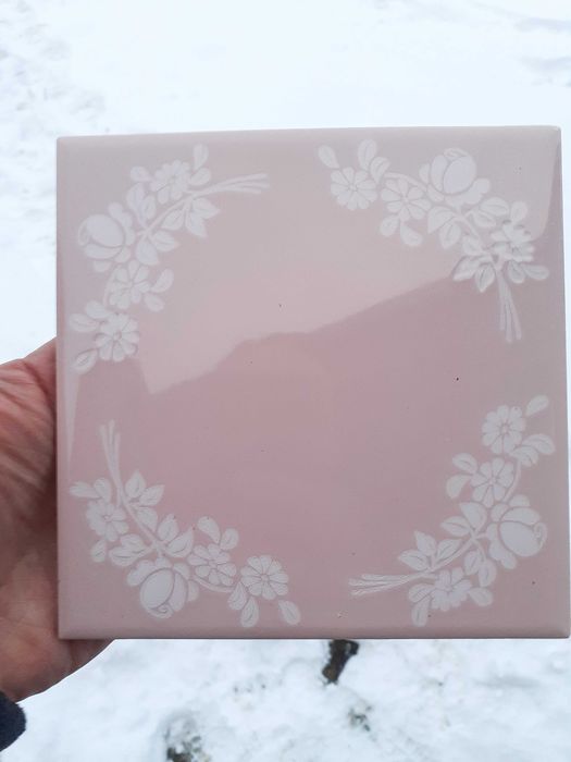 Płytki Ceramiczne 116 sztuk Czechosłowacja 15x15 cm