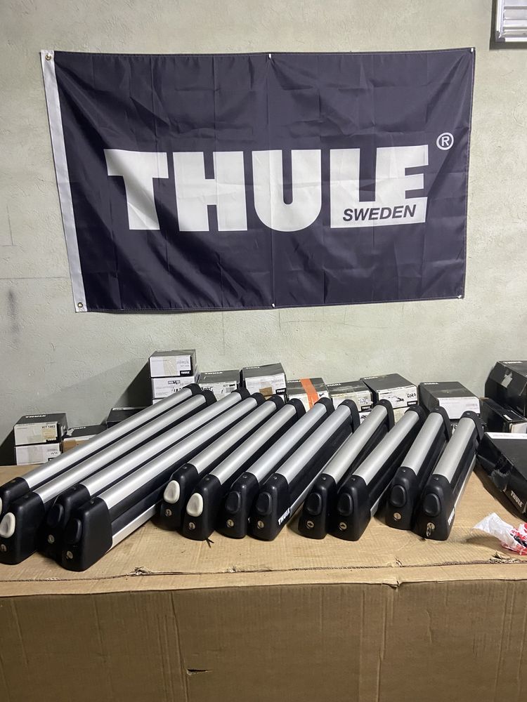 Поперечини Thule рейлінги багажник туле автобокс вінгбар поперечки 754
