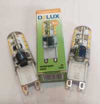 Лампа светодиодная DELUX G9 3Вт.  5шт.