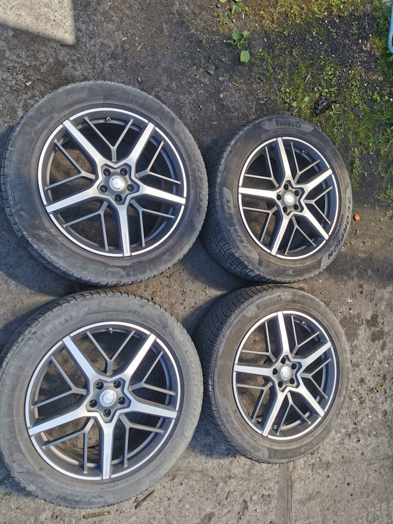 Felgi alufelgi koła Mercedes GLS 167 X167 5x112 21" speedline corse