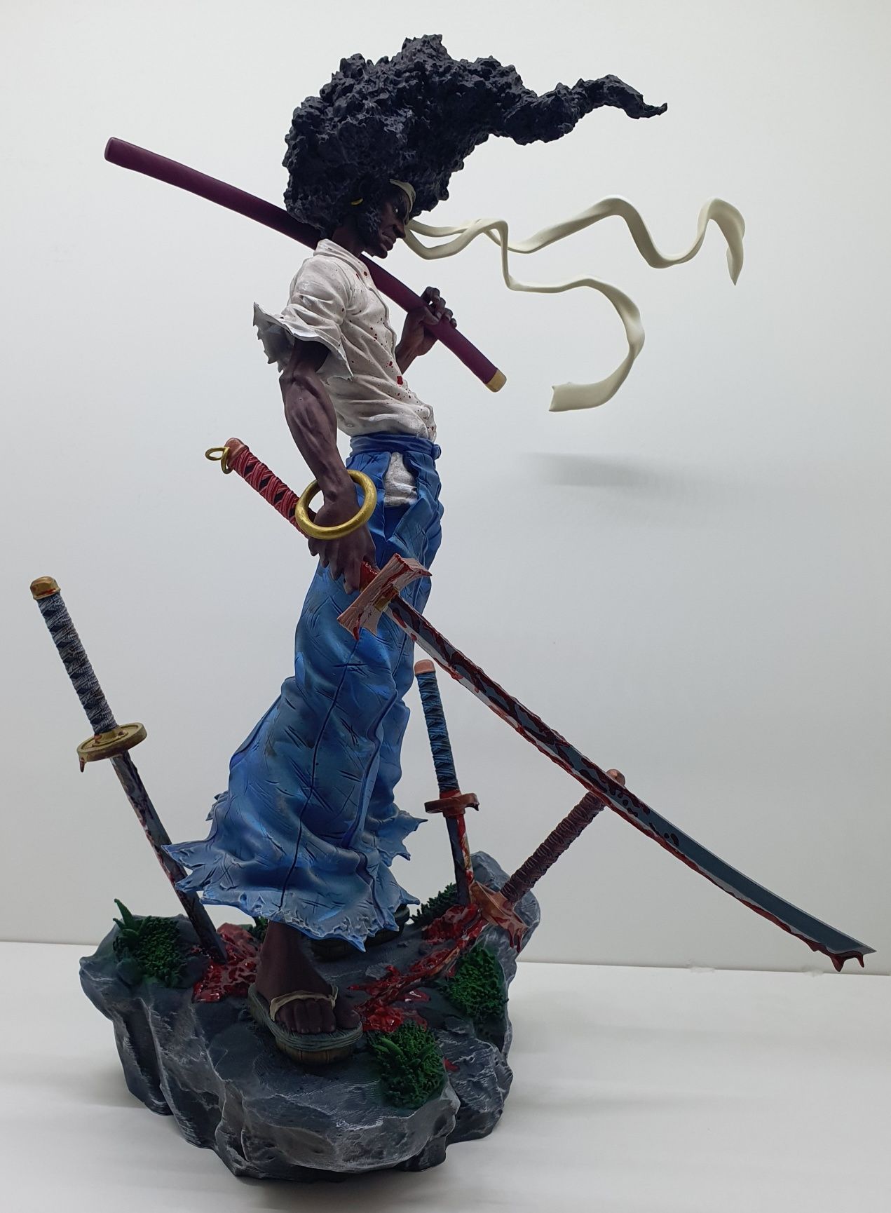 Figura Afro Samurai 3D Print Costum