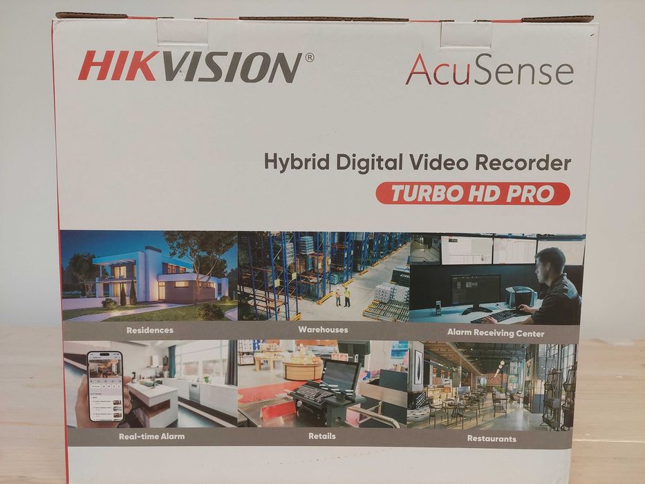 Hikvision ids-7208hqhi-m2/xt DVR Novo