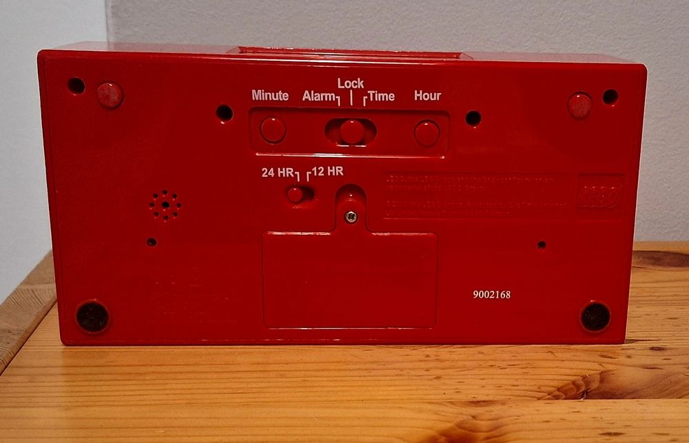 Budzik zegar  Lego kształt klocka