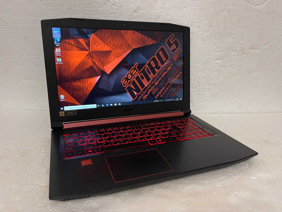 Игровой  ACER NITRO 5 + (RYZEN на 8" ЯДЕР)  + ТОП Видео RX  (4 ГБ)
