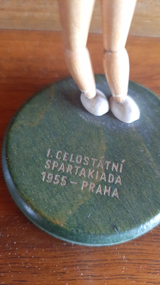 Figurka Spartakiada Praga 1955