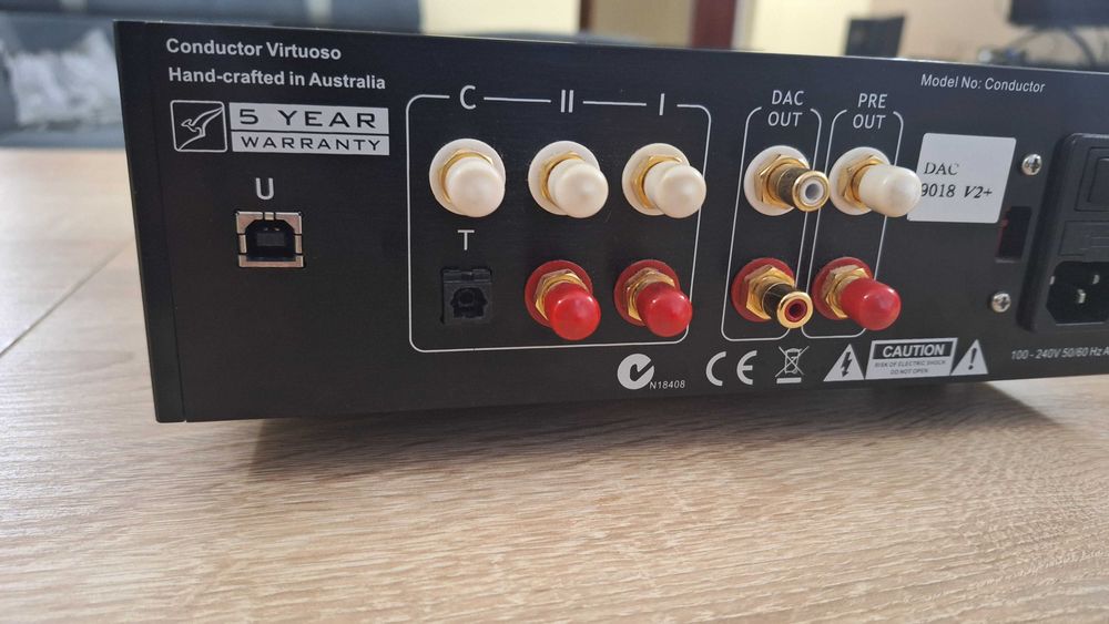 Burson Conductor CV2+ — DAC / preamp / wzmacniacz słuchawkowy.