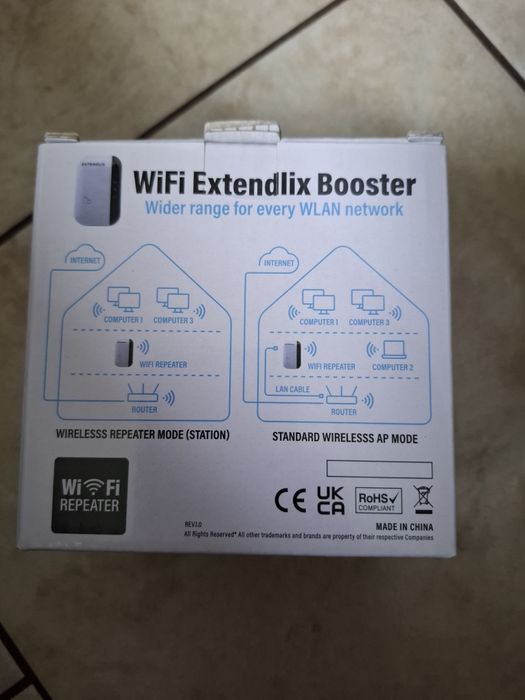 Wzmacniacz sygnału WiFi 3szt.