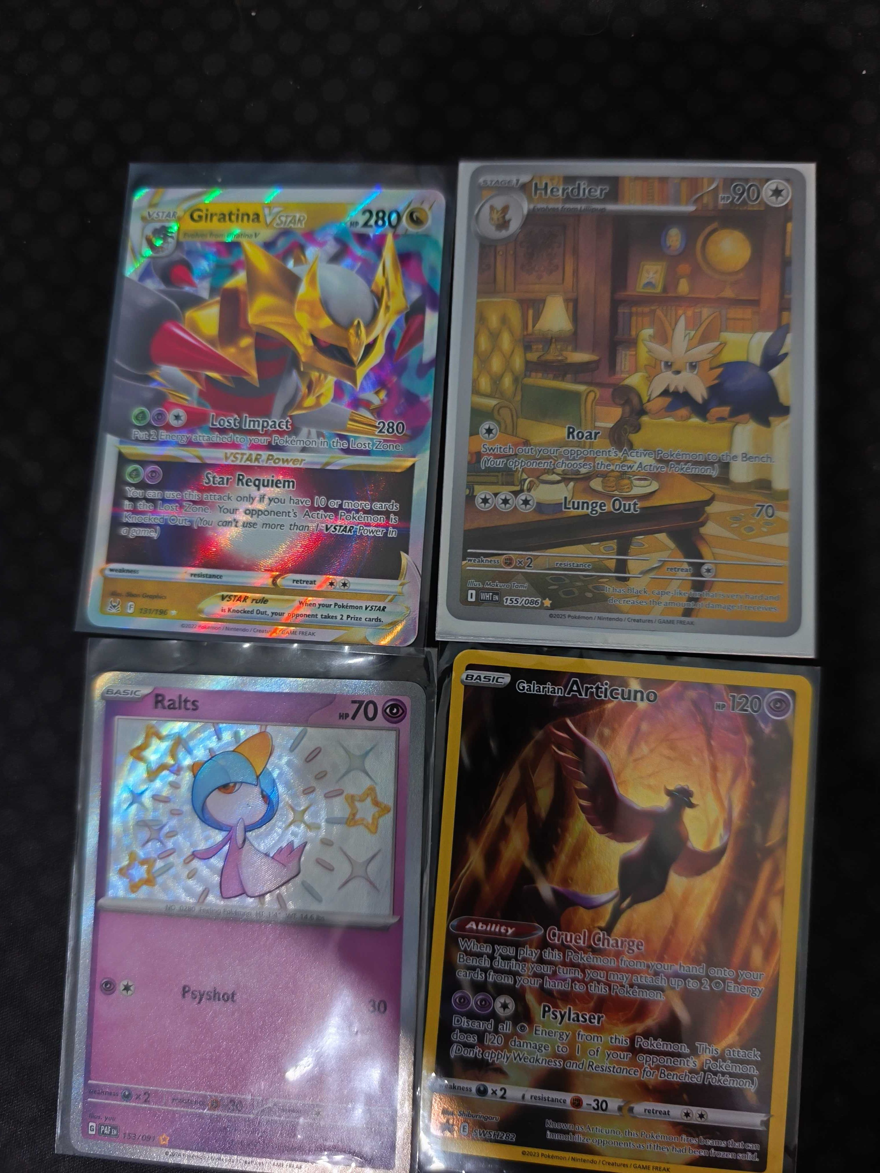 Cartas Pokemon Singles