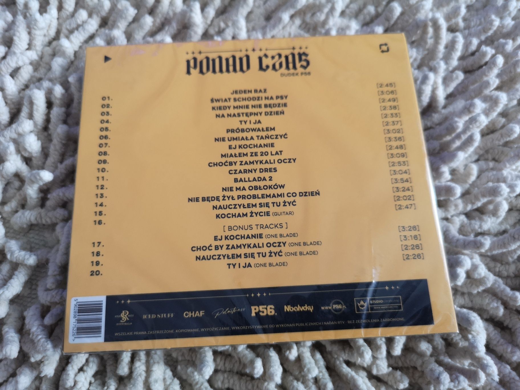 (CD) Dudek P56 - Ponad Czas | 2023 | DDK RPK | NOWA W FOLII