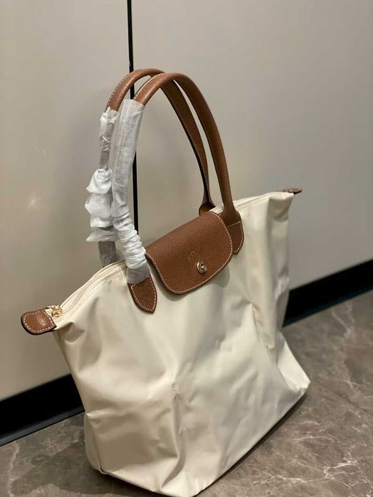 Torba torebka damska Longchamp biała