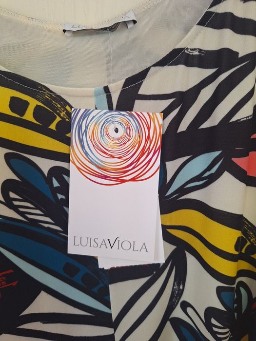 Sukienka letnia plus size rozmiar 52 Luisa Viola